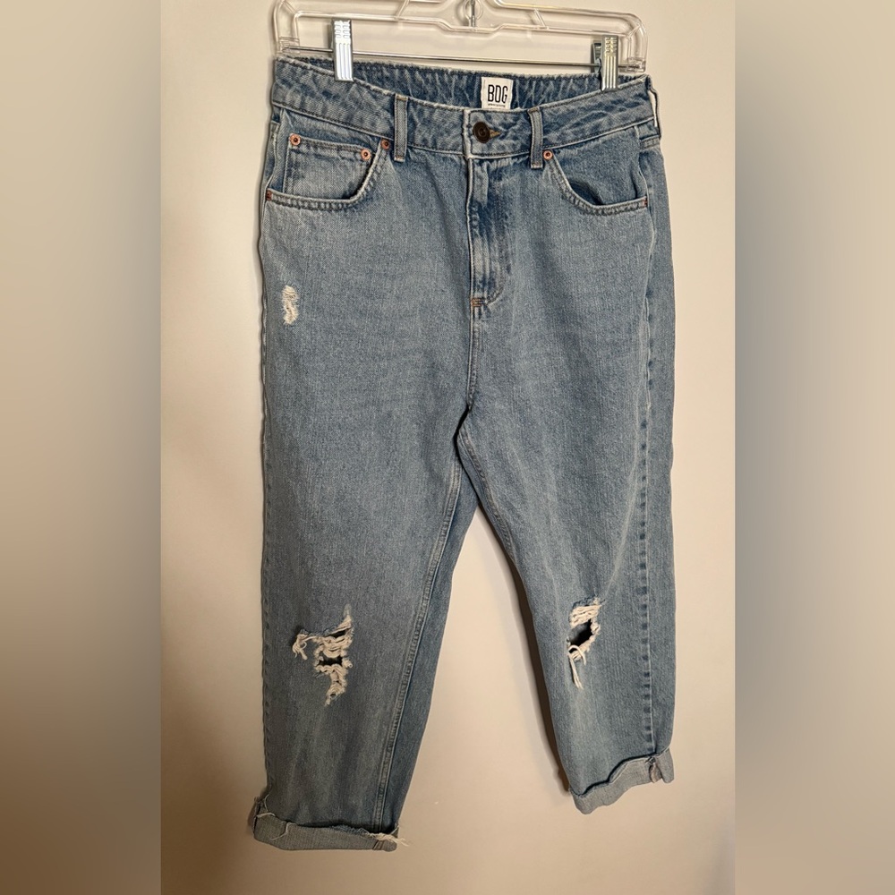 BDG Light Blue Pax Denim Jeans waist 31 length 32 distressed Urban Outfitters